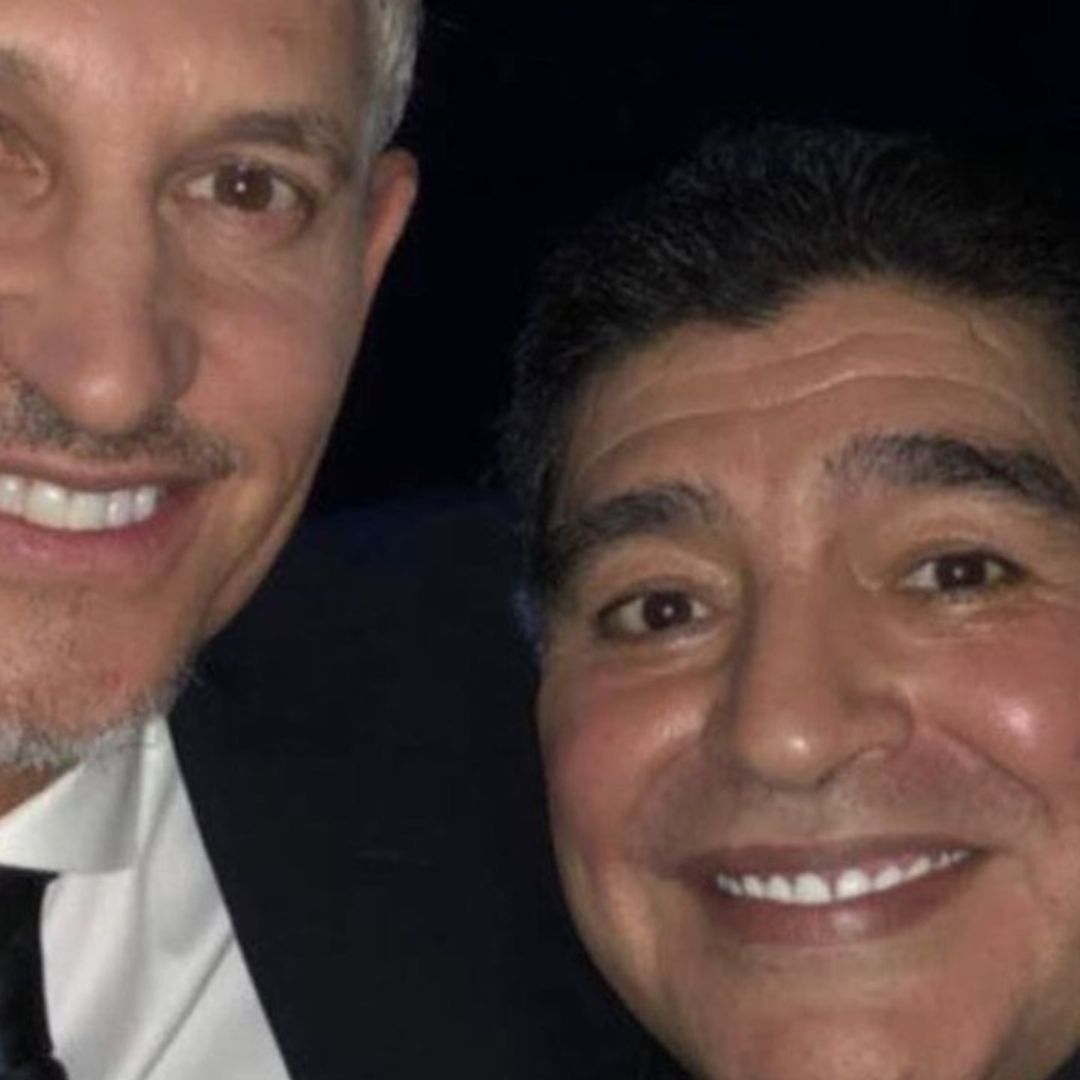 Gary Lineker leads celebrity tributes to Diego Maradona after death at 60