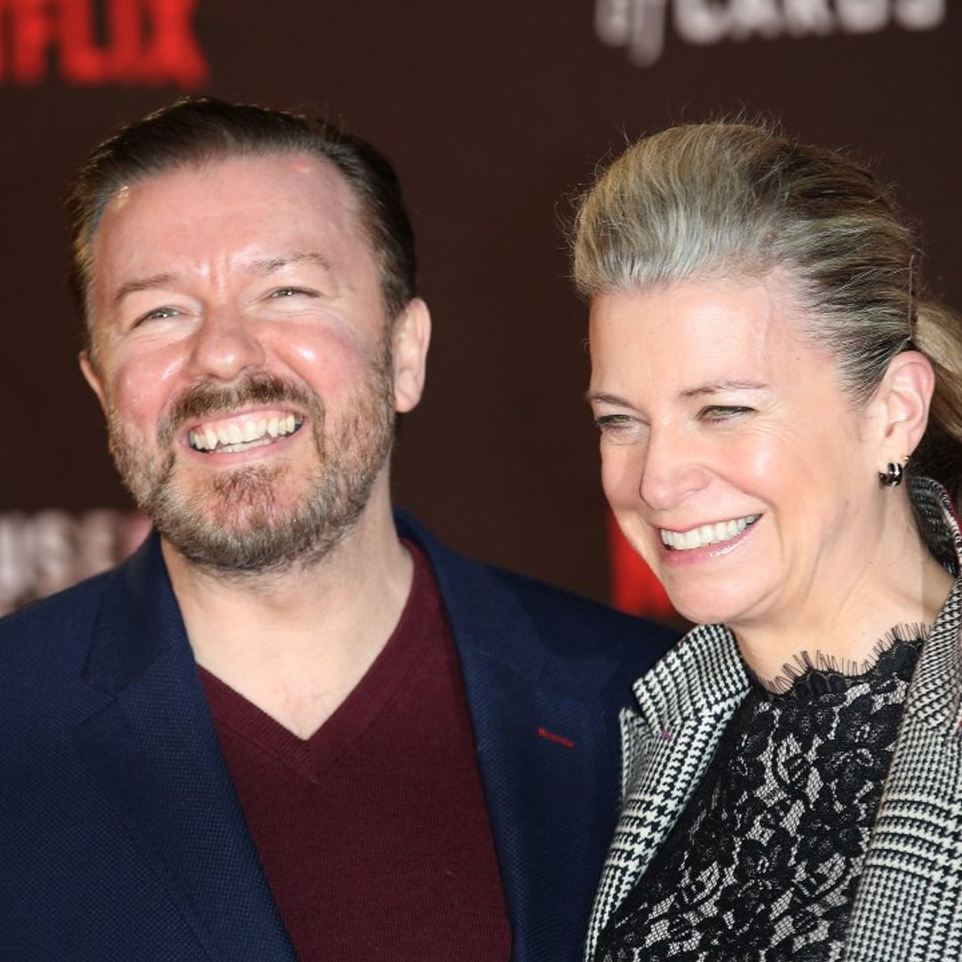 Ricky Gervais has been spending lockdown annoying his partner Jane - watch hilarious video