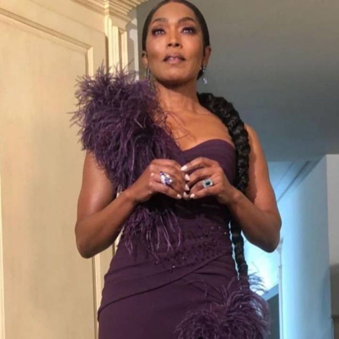 Angela Bassett dazzles with thigh-high slit at Golden Globes - further proves she's ageless