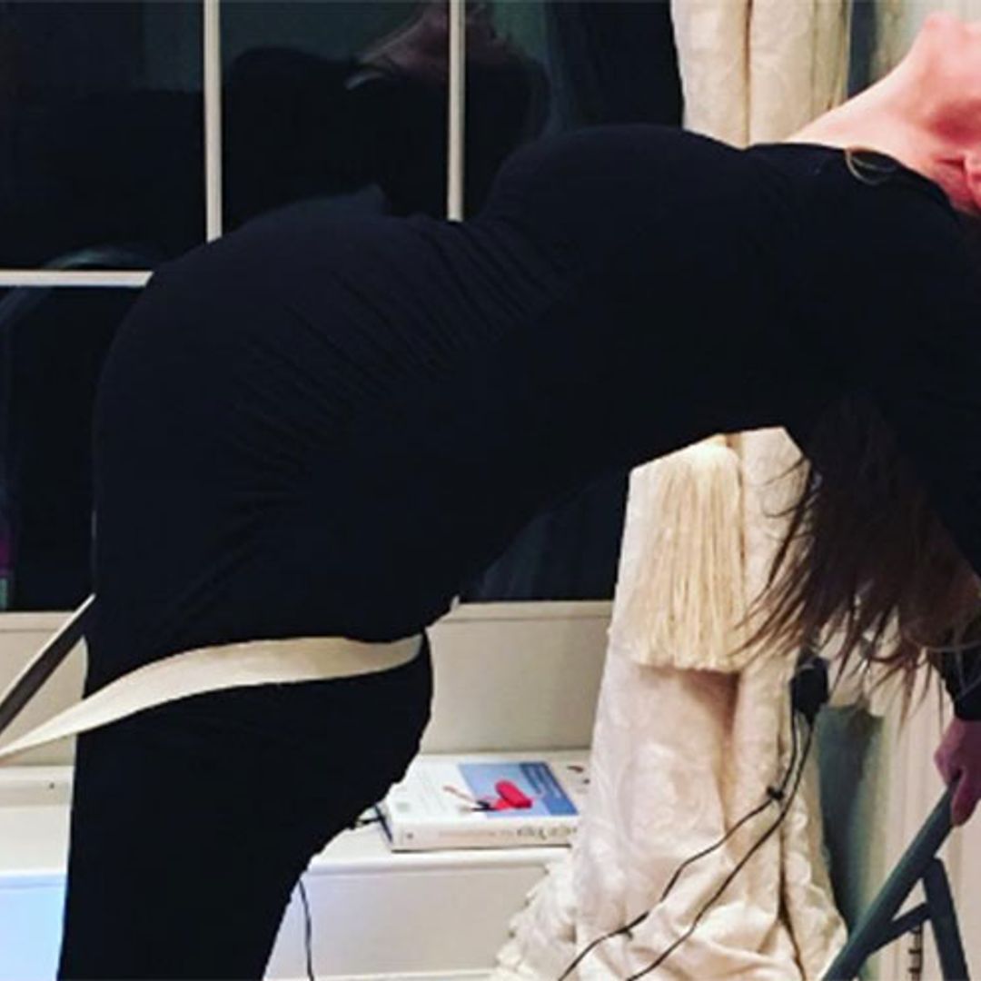Geri Halliwell reveals how yoga got her through pregnancy at 44
