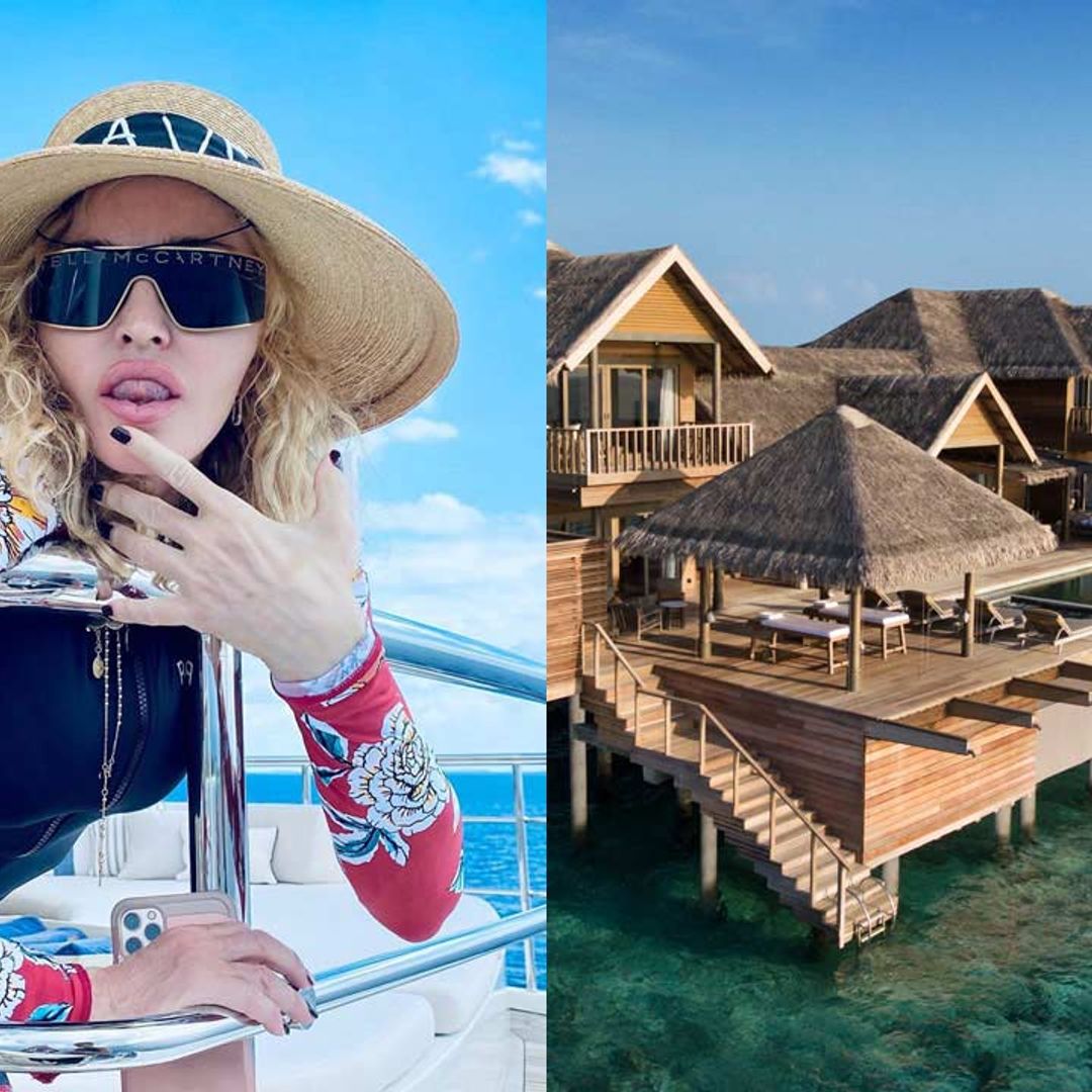Madonna enjoys idyllic $2,265 per night Maldives holiday with her children