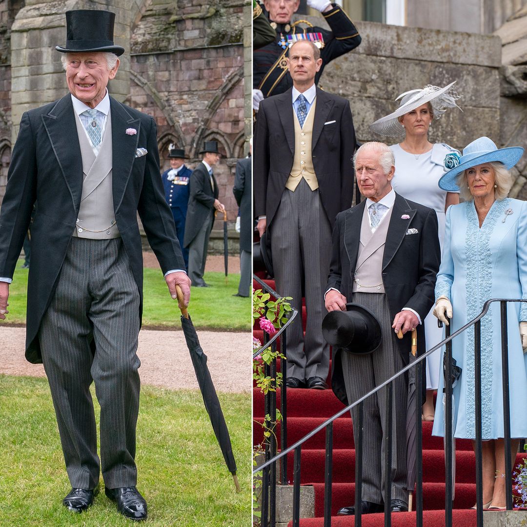 King Charles and Queen Camilla host garden party at Scottish residence with Edward and Sophie - best photos