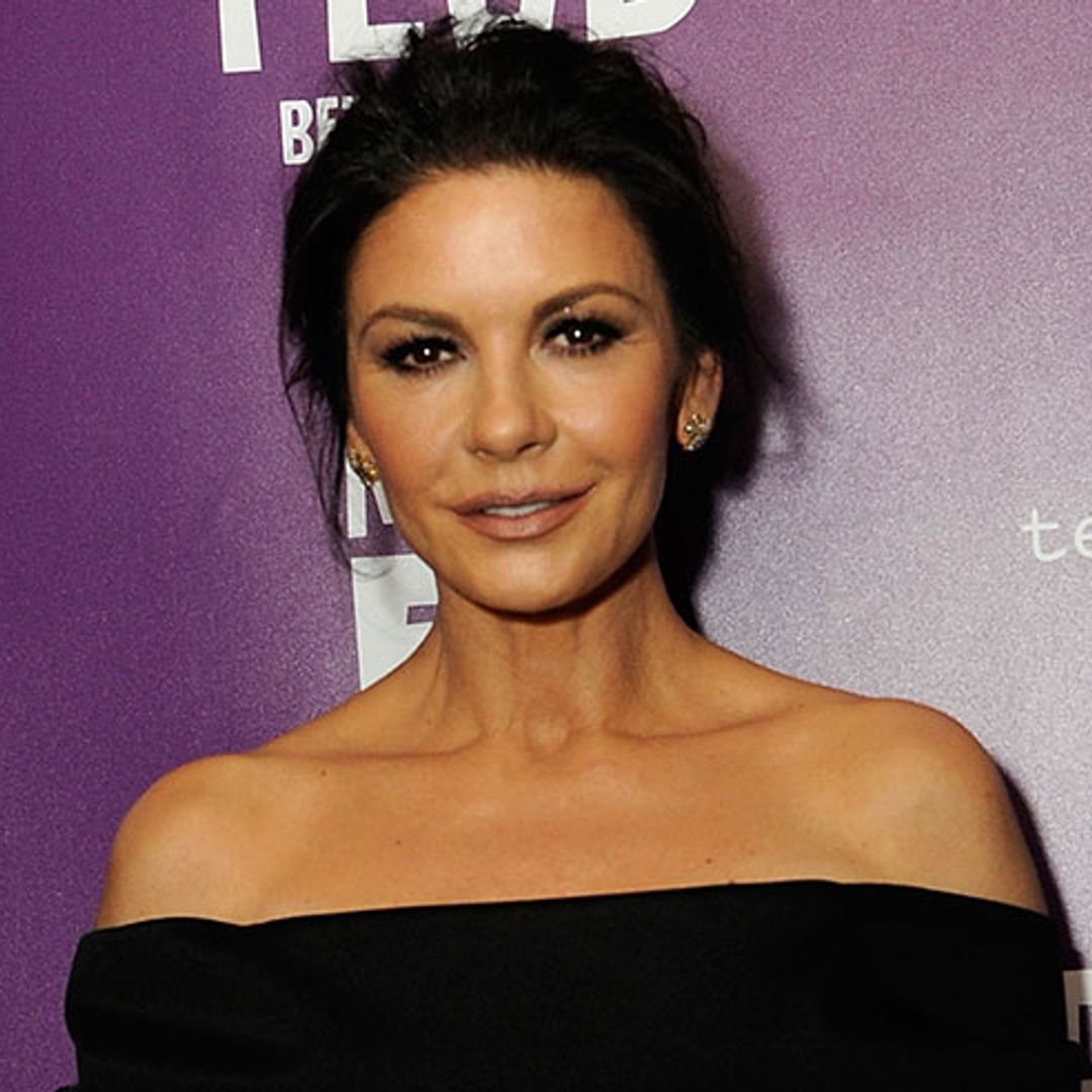 Catherine Zeta-Jones shares gorgeous picture of her 'two guys'