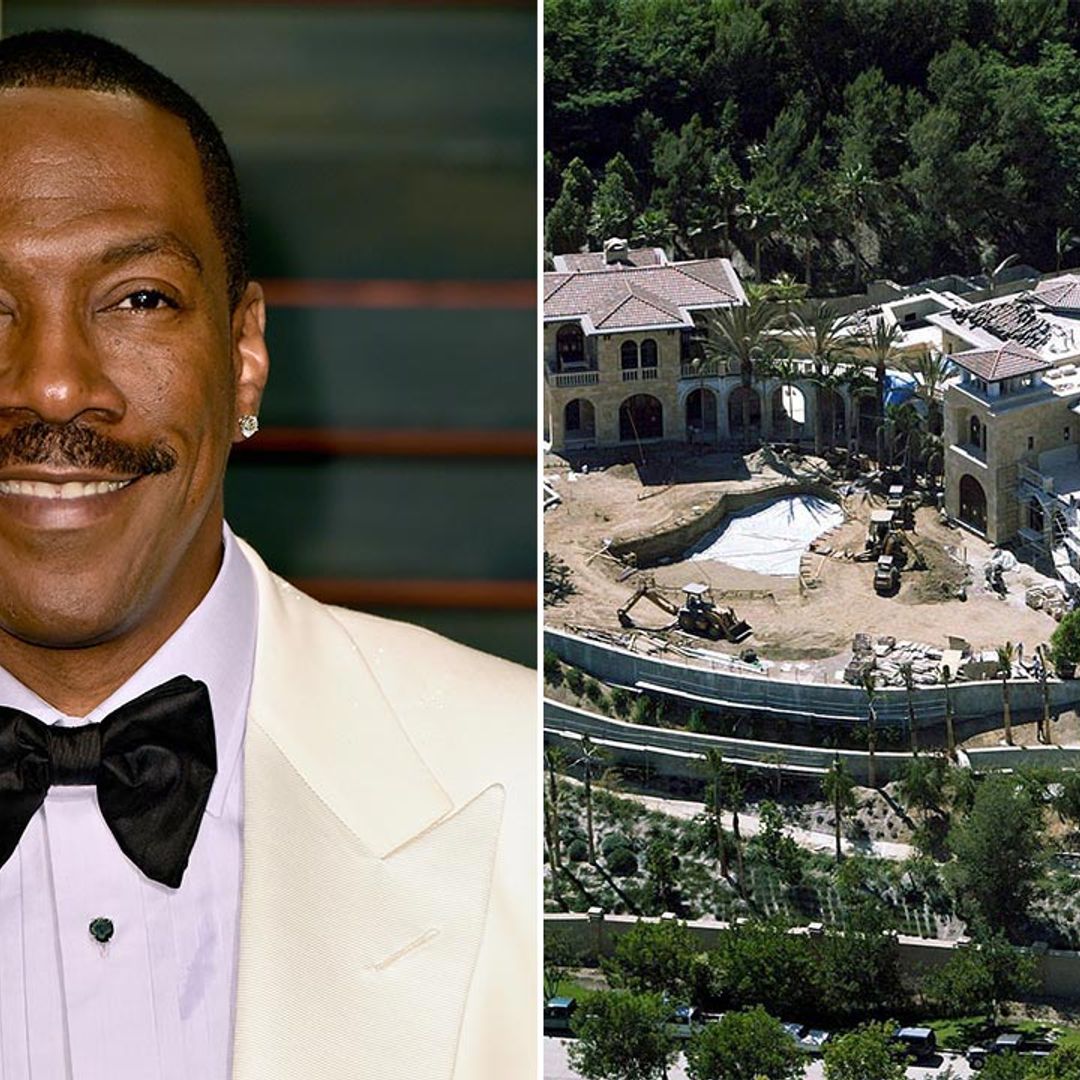 Eddie Murphy's $20million mansion with fiancée is its own town – see photos