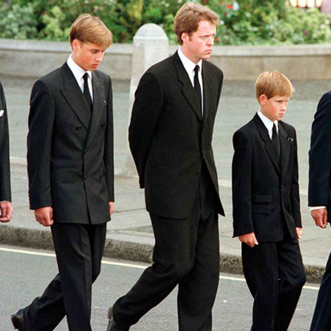 Earl Spencer 'lied to' about Princes William and Harry wanting to walk behind Diana's coffin