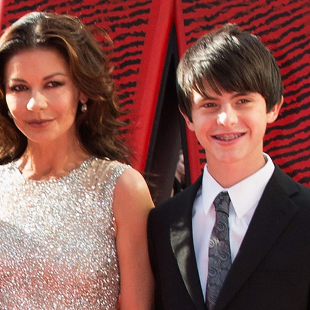 Catherine Zeta-Jones shares photo of son Dylan's cool bedroom – see the snap!