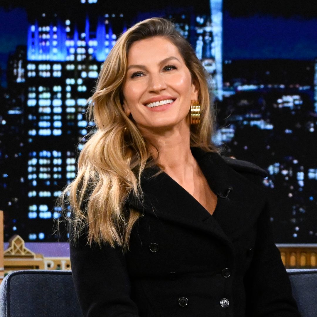 Gisele Bündchen looks radiant as she debuts baby bump for the first time at event