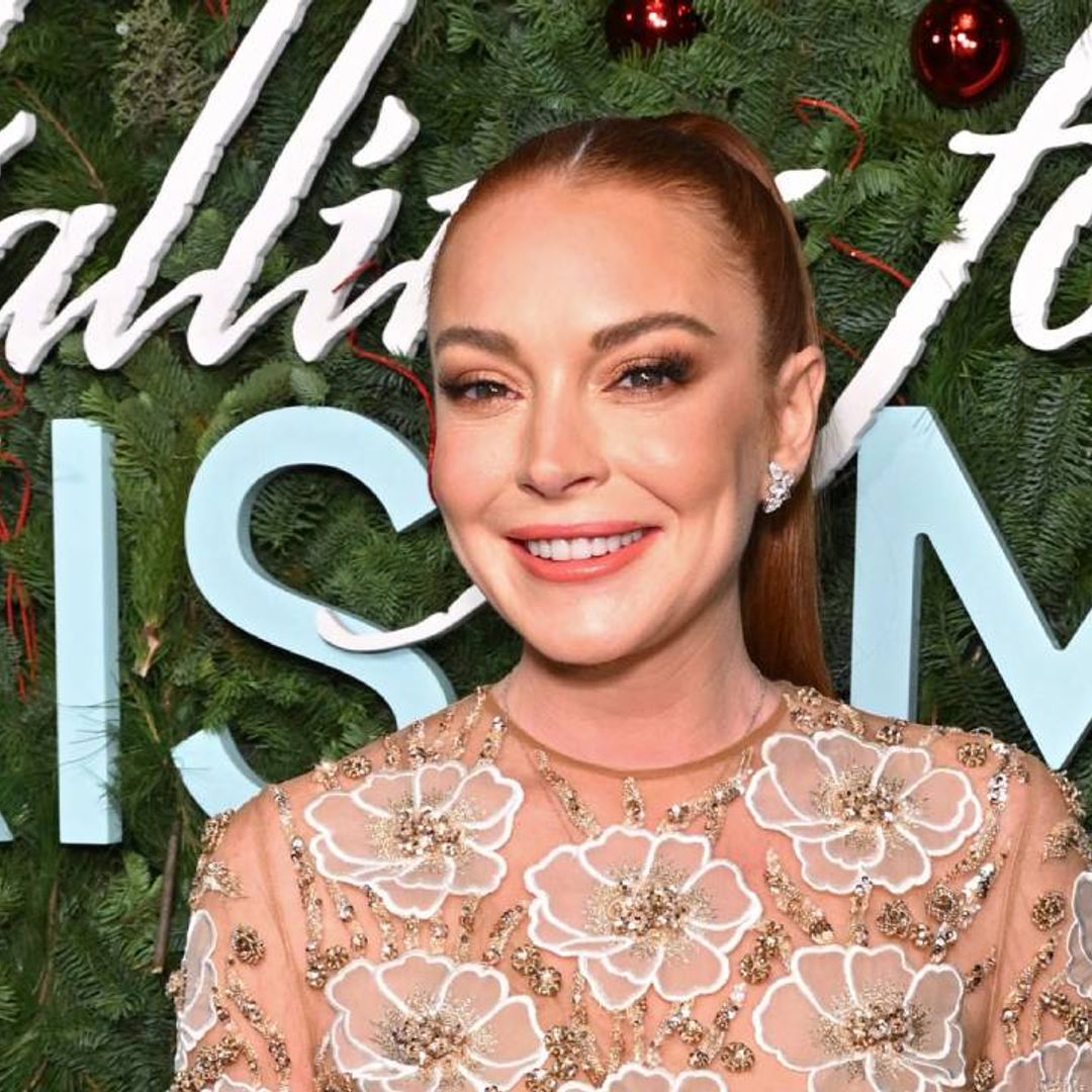 Lindsay Lohan dazzles in sheer gown during premiere of highly-anticipated comeback - photos
