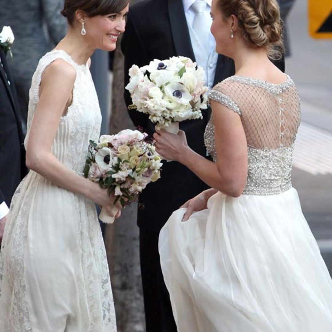 Screen 'Bridesmaid' Rose Byrne gets a taste of the real thing