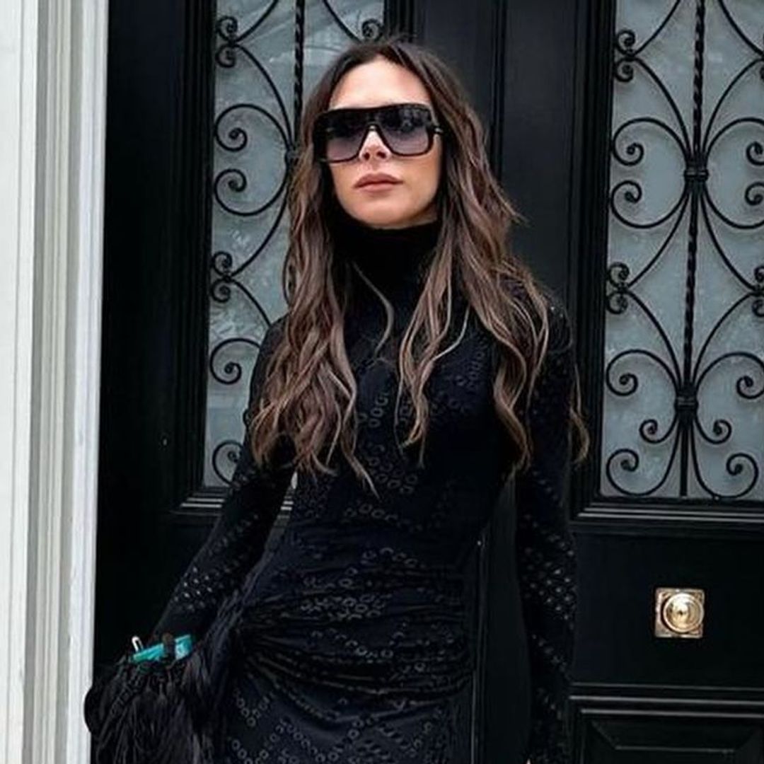 Victoria Beckham's summer look has "sexy" glam goth energy