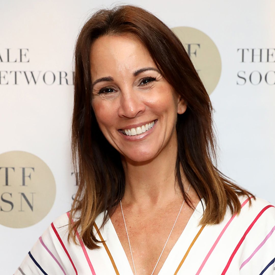 Andrea McLean praised for powerful message after talking to her daughter, 12