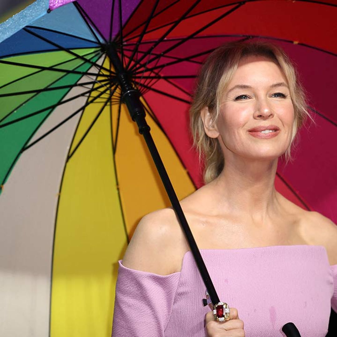 The sweet meaning behind Renee Zellweger’s giant £37k ruby ring at the Judy Premiere