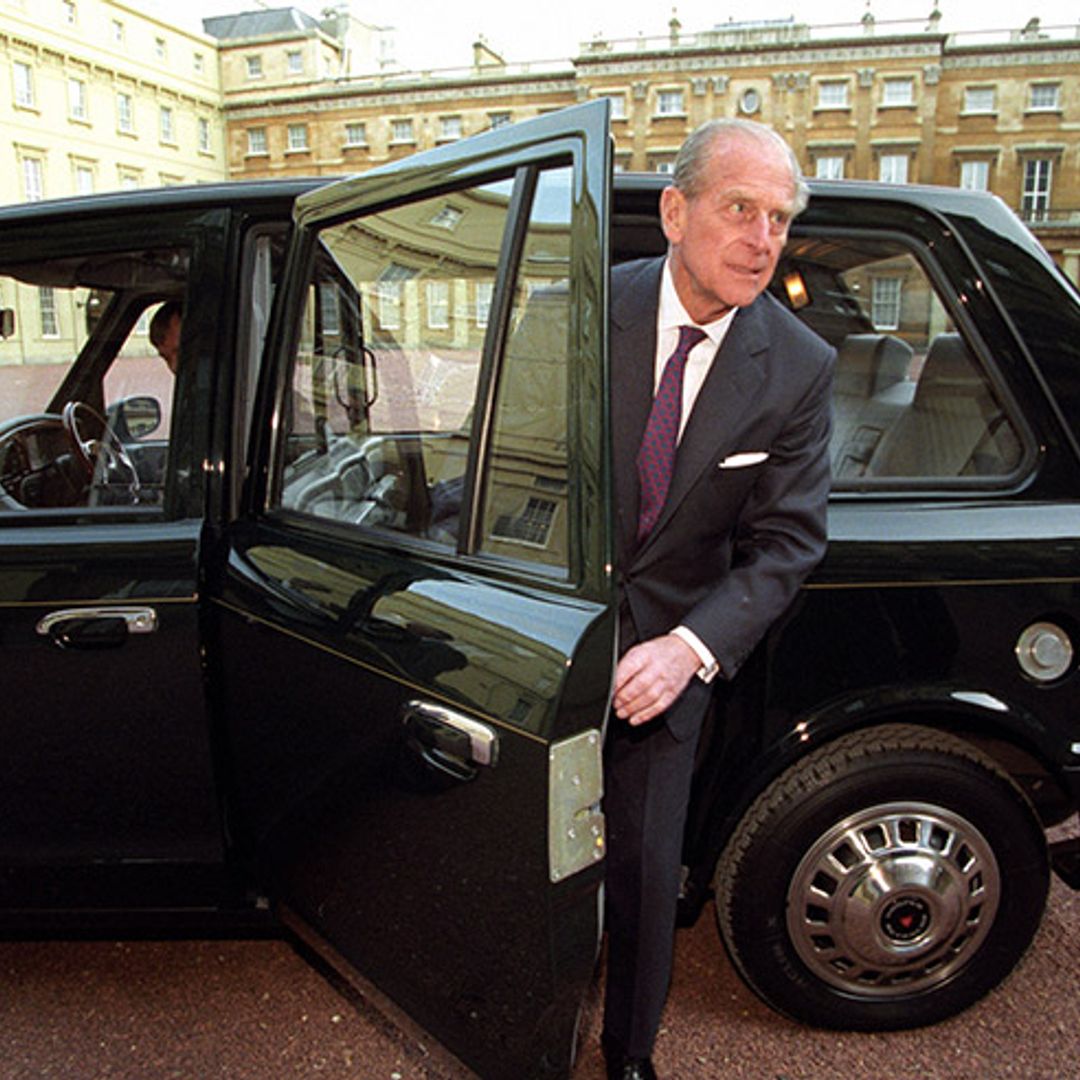 Prince Philip hands over taxi he used to secretly travel around London