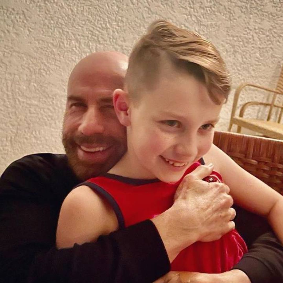 John Travolta reveals happy family news involving son Benjamin
