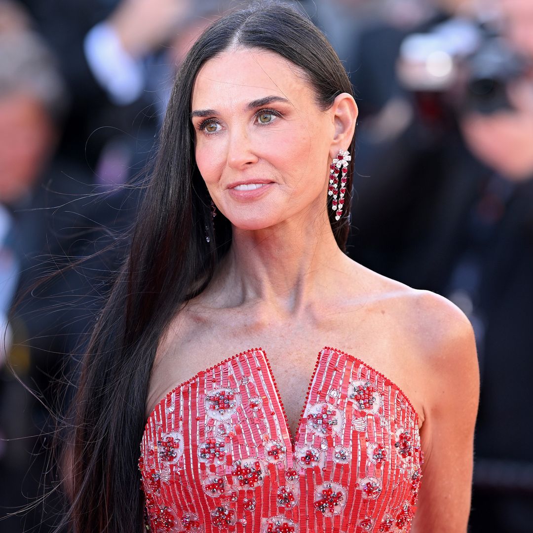 Demi Moore swears by this shampoo to maintain her glossy hair