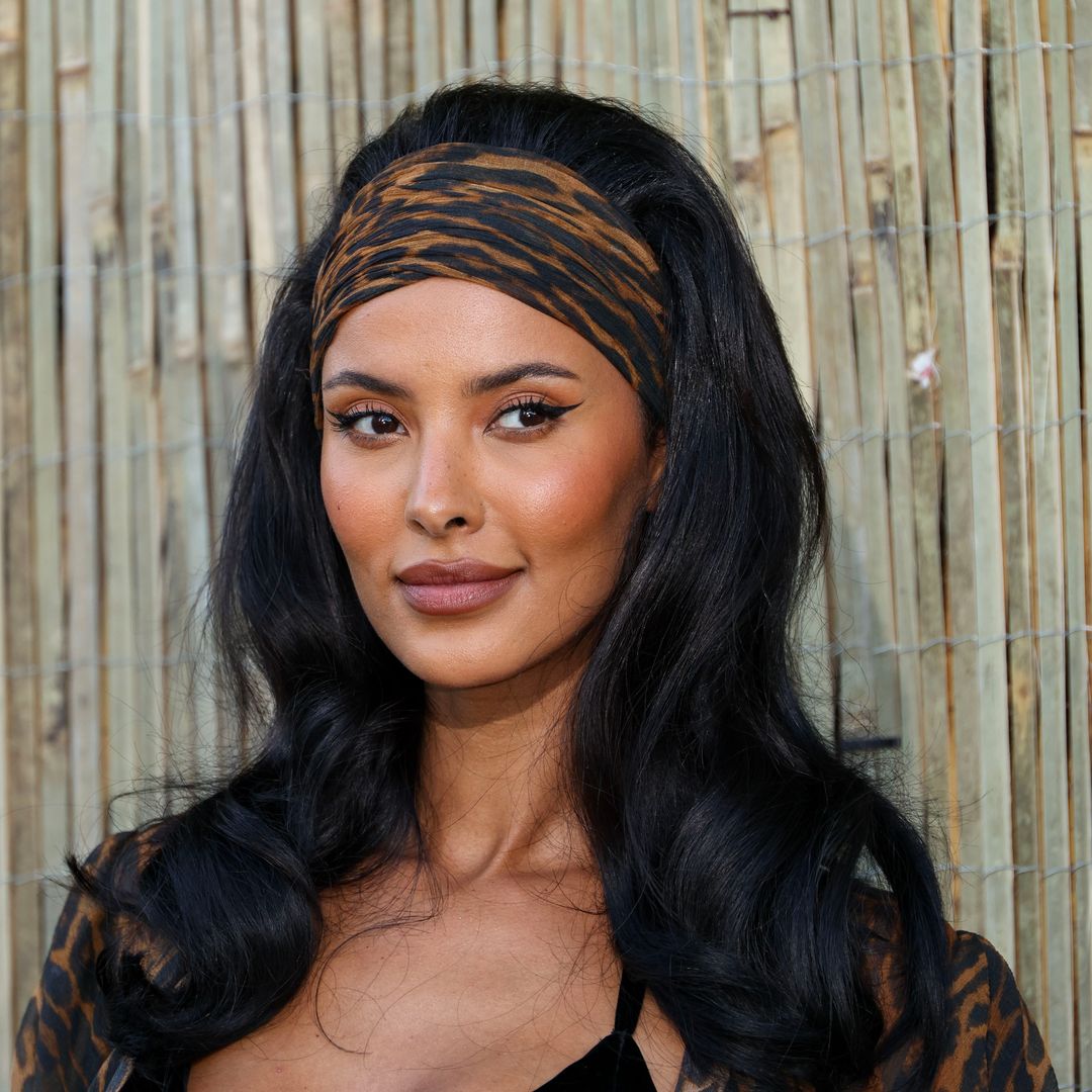 Maya Jama just styled a bikini top with flared trousers for a night out