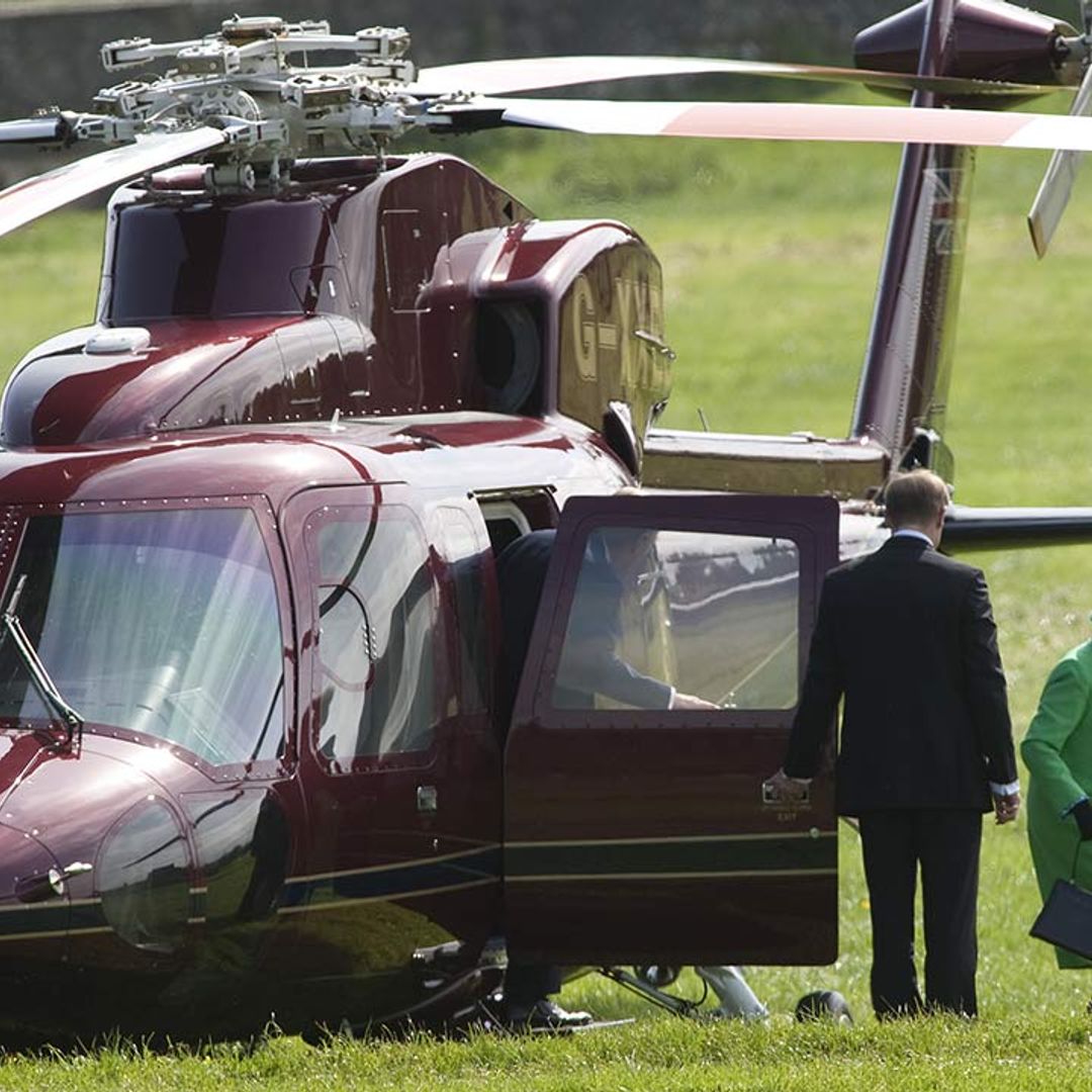 The Queen heads to Sandringham by helicopter after doctors give all-clear