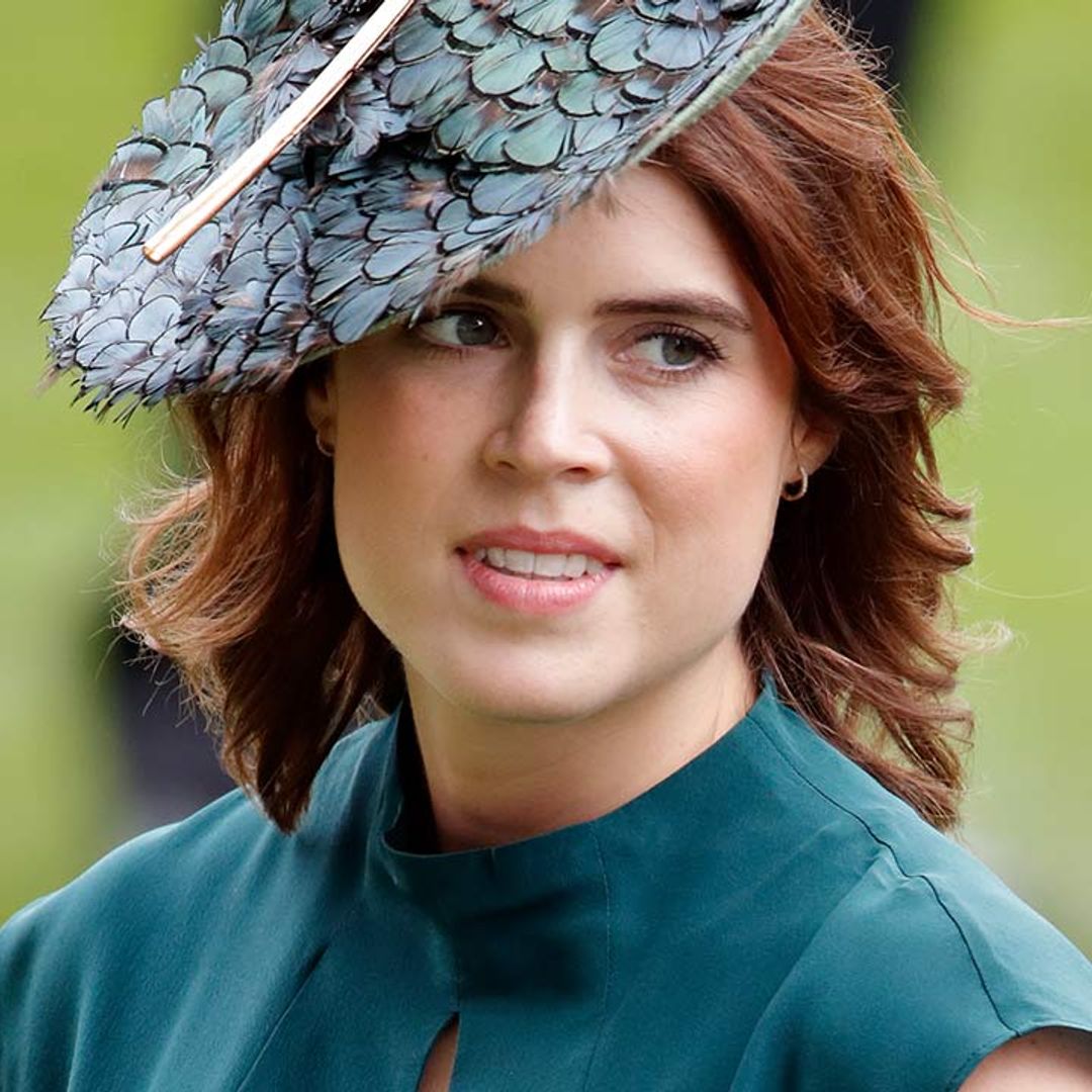 Princess Eugenie stuns in silky green dress for pregnancy announcement