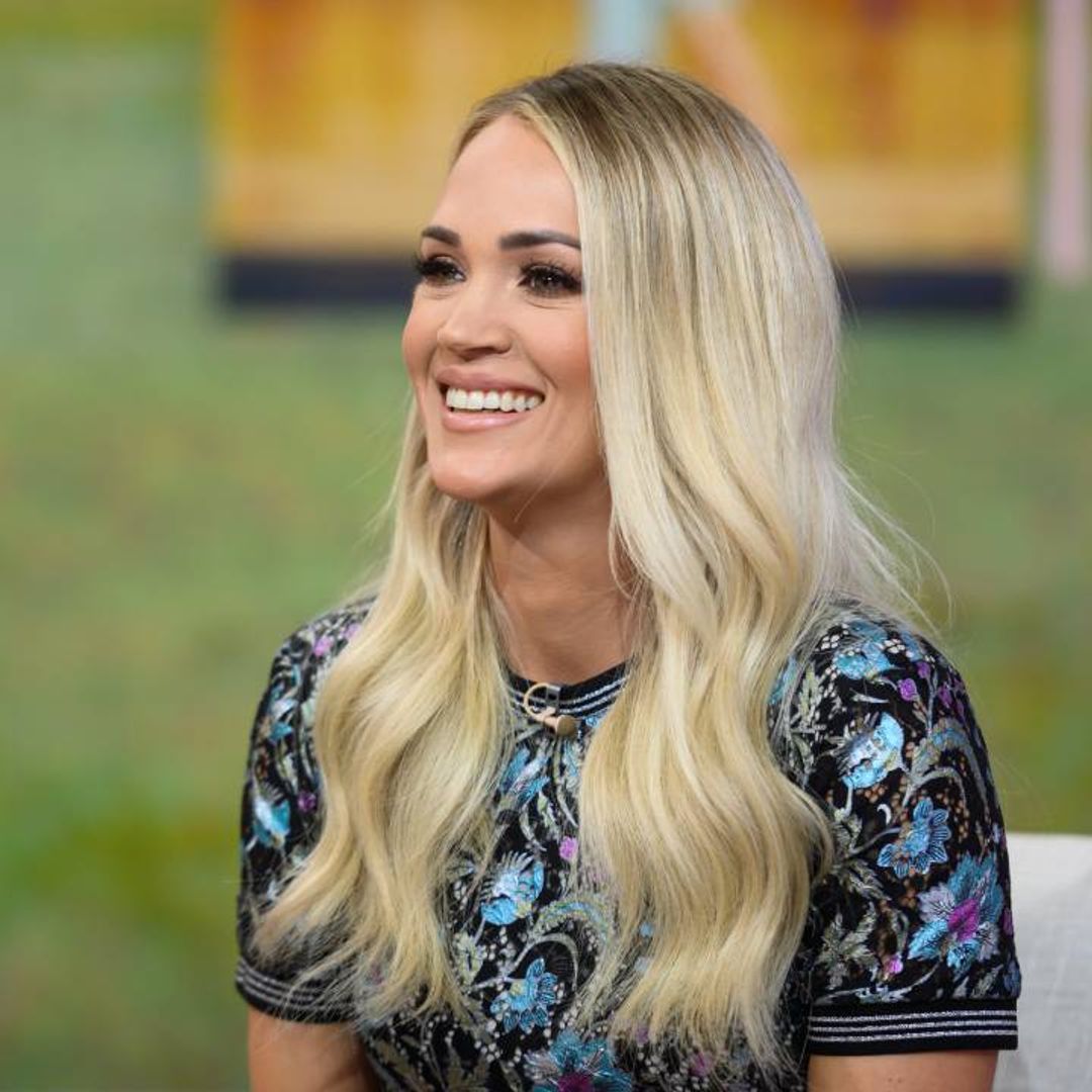 Carrie Underwood can't contain her excitement in long-awaited announcement