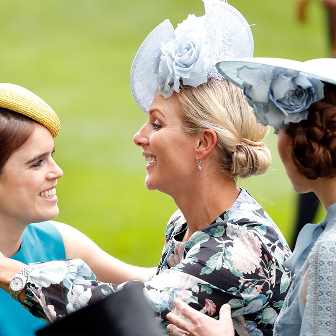 Princess Eugenie's chic dress has Kate Middleton and Zara Tindall swooning