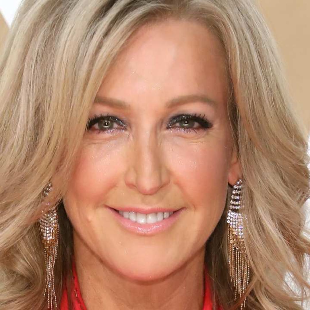 Lara Spencer stuns in hot pink romper in celebratory photo during family vacation