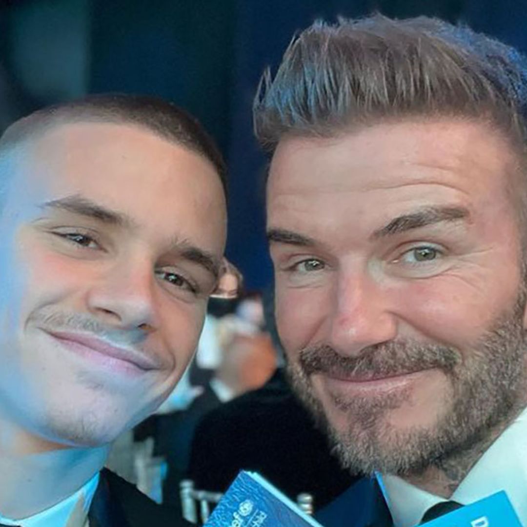 Romeo Beckham, 19, shows off huge new neck tattoo – and it's identical to dad David's