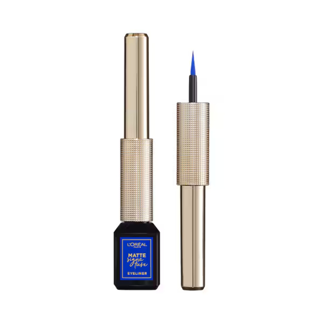 loreal paris blue eyeliner 
