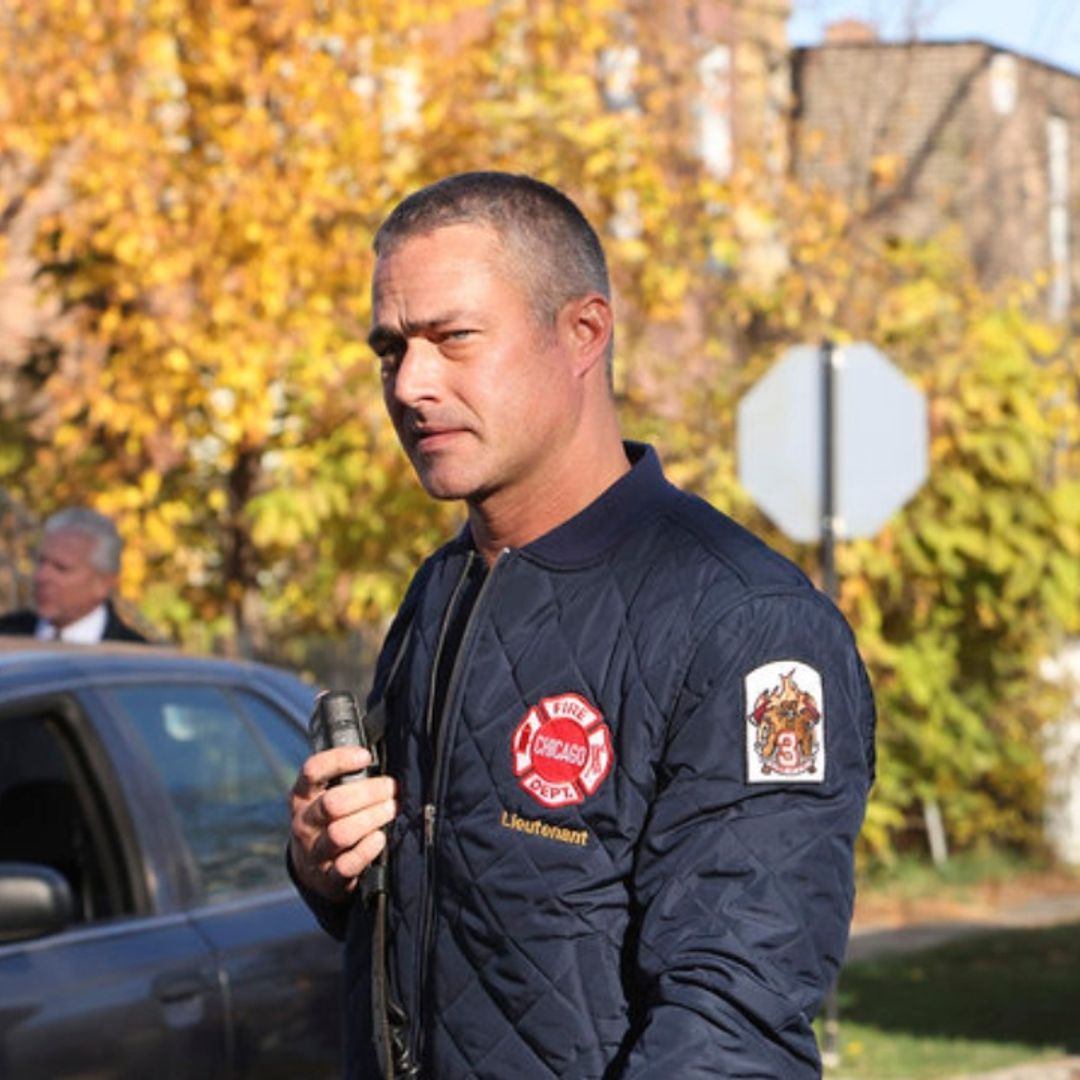 Why is Taylor Kinney taking a break from Chicago Fire?