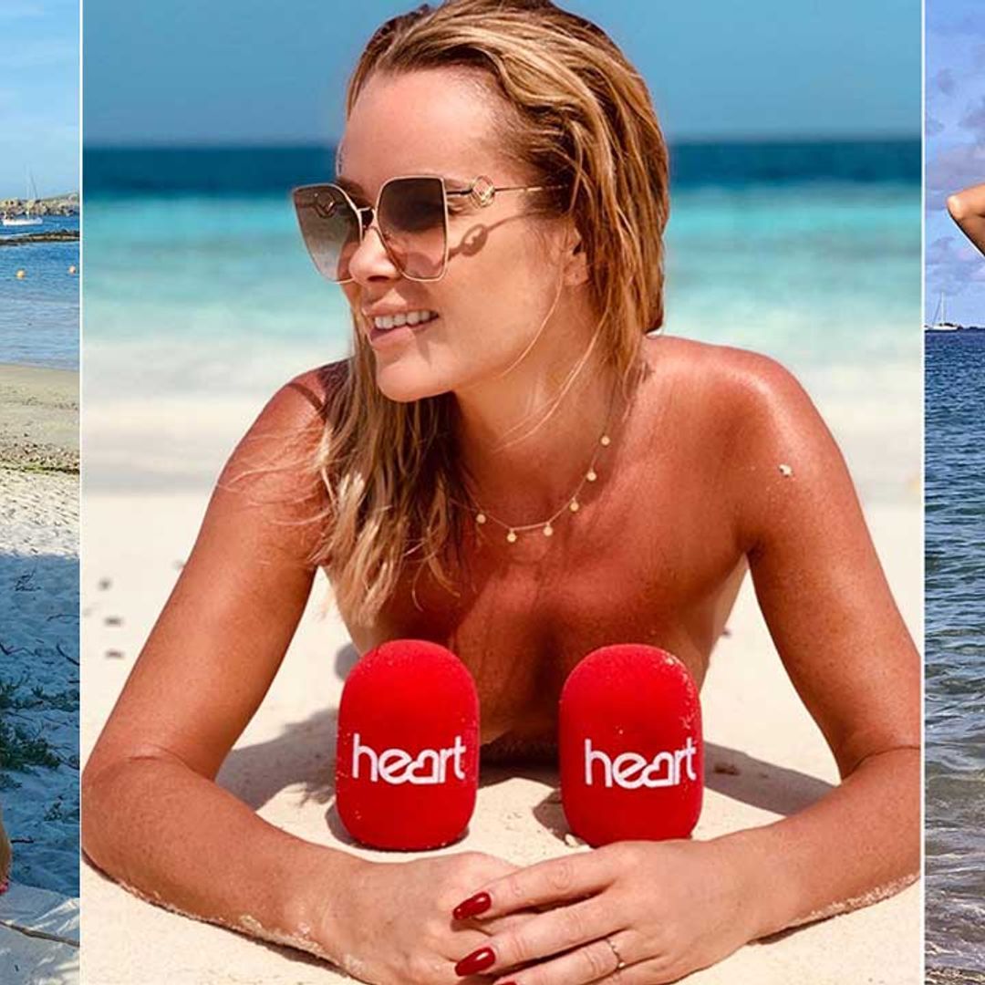10 times Amanda Holden proved she's the queen of swimwear