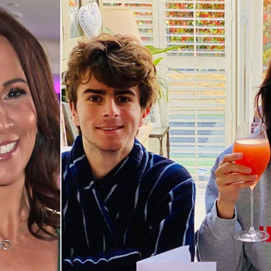 Andrea McLean stuns fans after taking the razor to son Finlay's hair