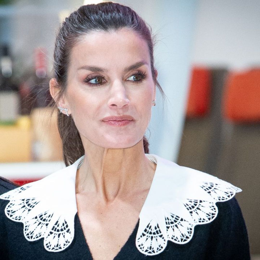 Queen Letizia of Spain's Wednesday inspired jumper is now on sale