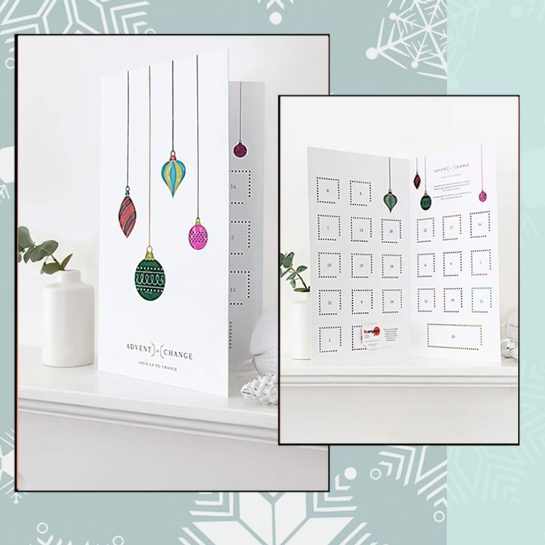 This advent calendar donates to a different charity every day