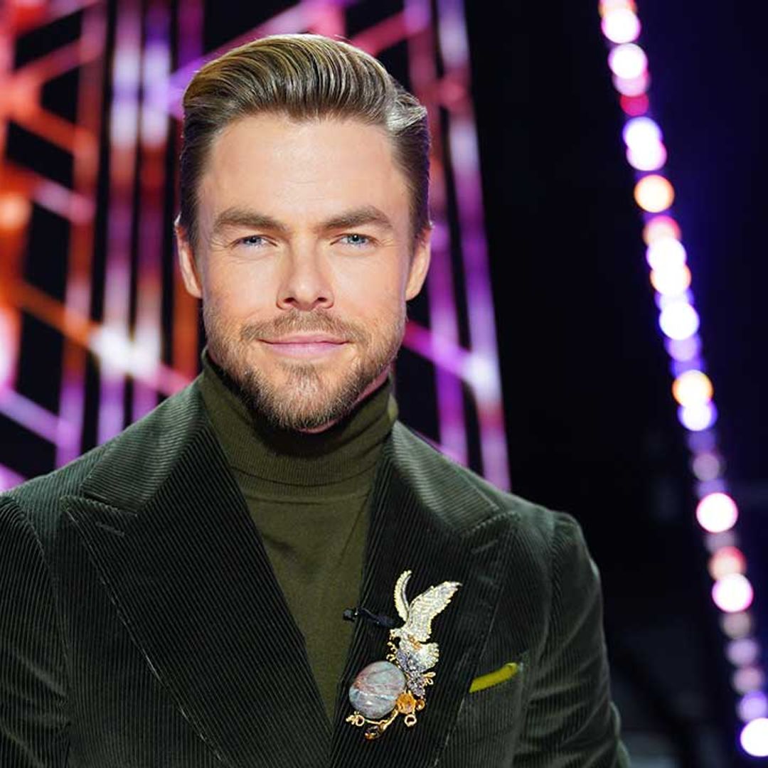 Derek Hough shares health update in surprise appearance during COVID-19 battle