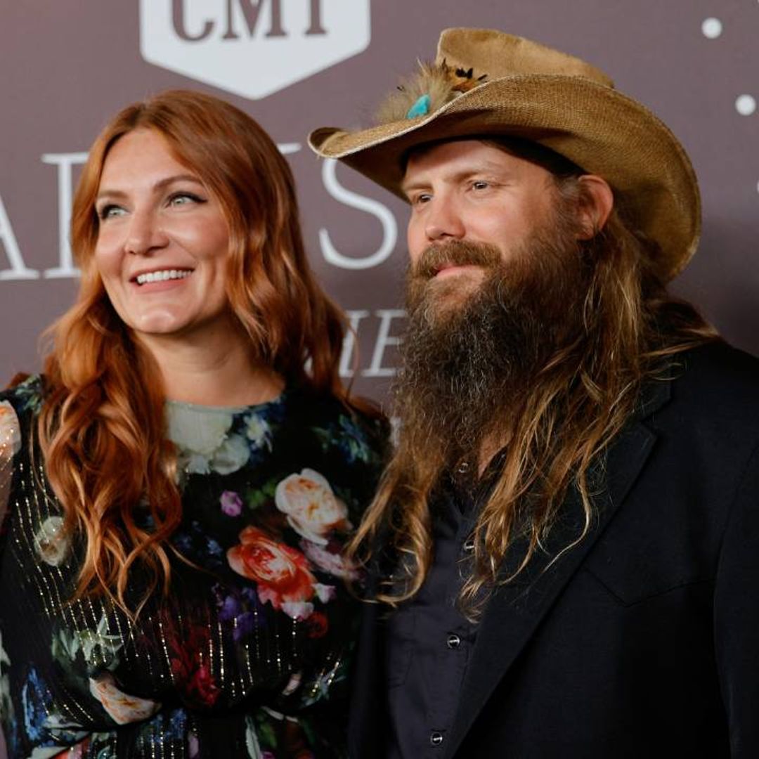 Chris Stapleton proves what a doting dad he is as he talks about his children