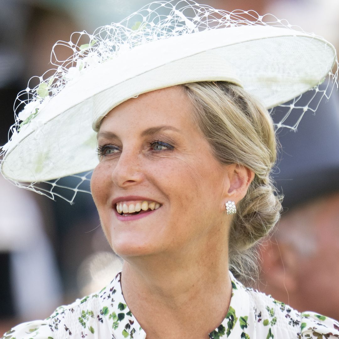 The Duchess of Edinburgh braves the heatwave in cut-out sundress