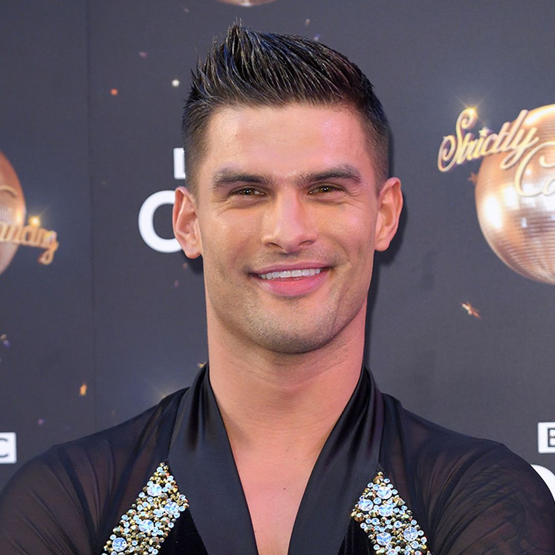 Strictly’s Aljaz gets in the makeup chair with Lisa Armstrong