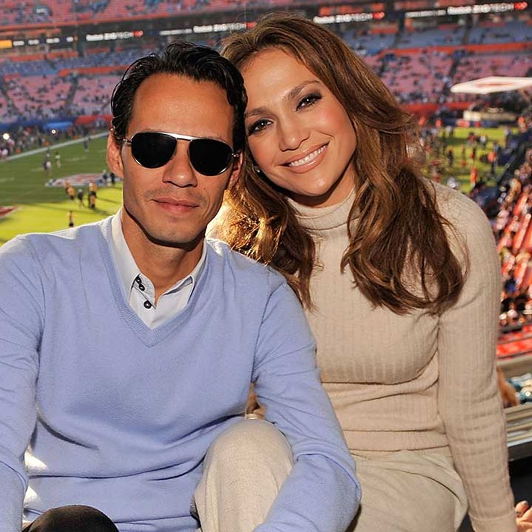 Jennifer Lopez and Marc Anthony reunite to support daughter Emme