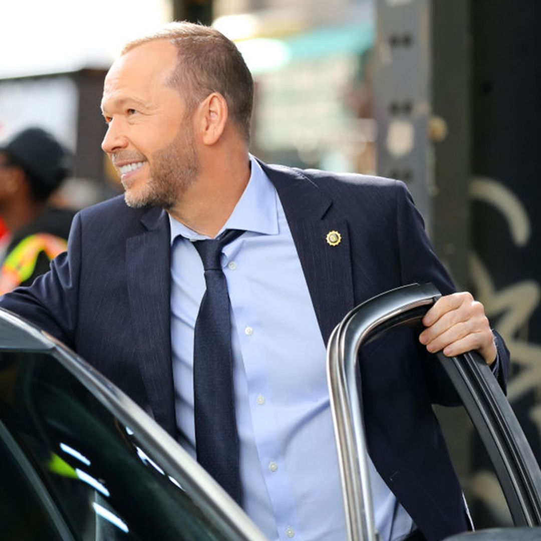 Blue Bloods star Donnie Wahlberg brings his 'kids' to set – and it's so adorable