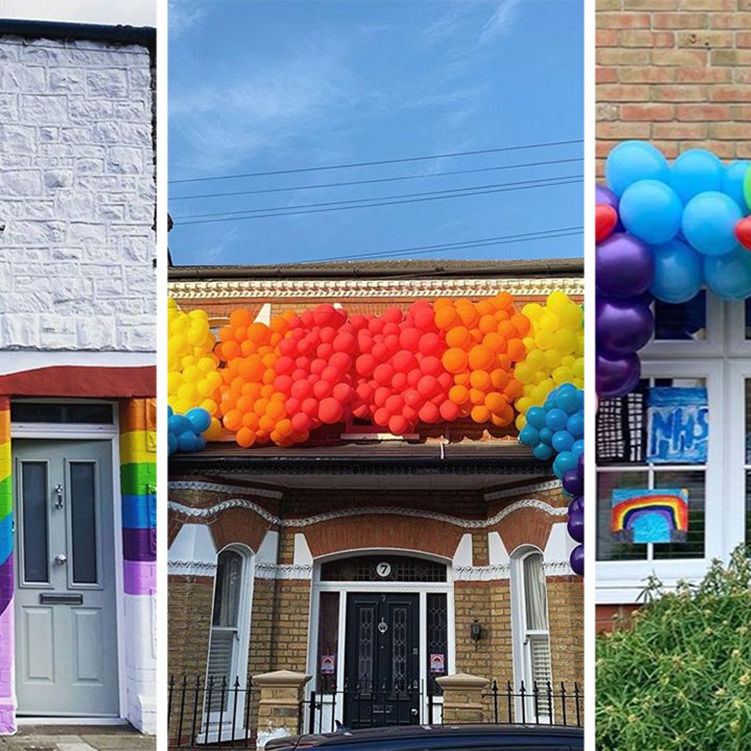 21 beautiful rainbow displays to put a smile on your face during coronavirus
