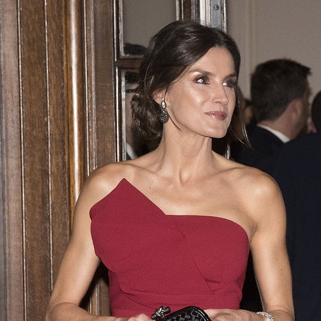 Queen Letizia changes from Zara co-ord to striking cocktail dress for final Argentina event