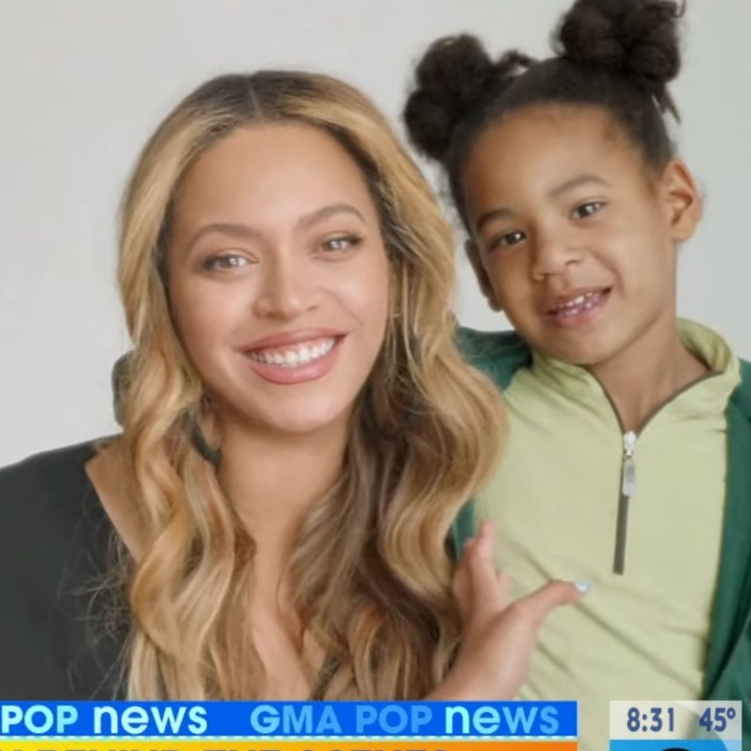 Beyoncé's youngest daughter Rumi steals the show during sister Blue Ivy's TV appearance