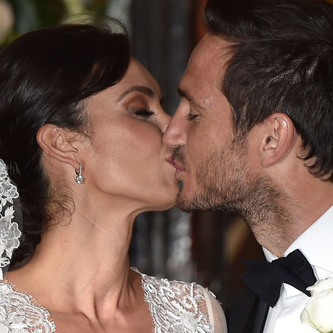 Christine Lampard is a radiant bride in never-before-seen wedding photos