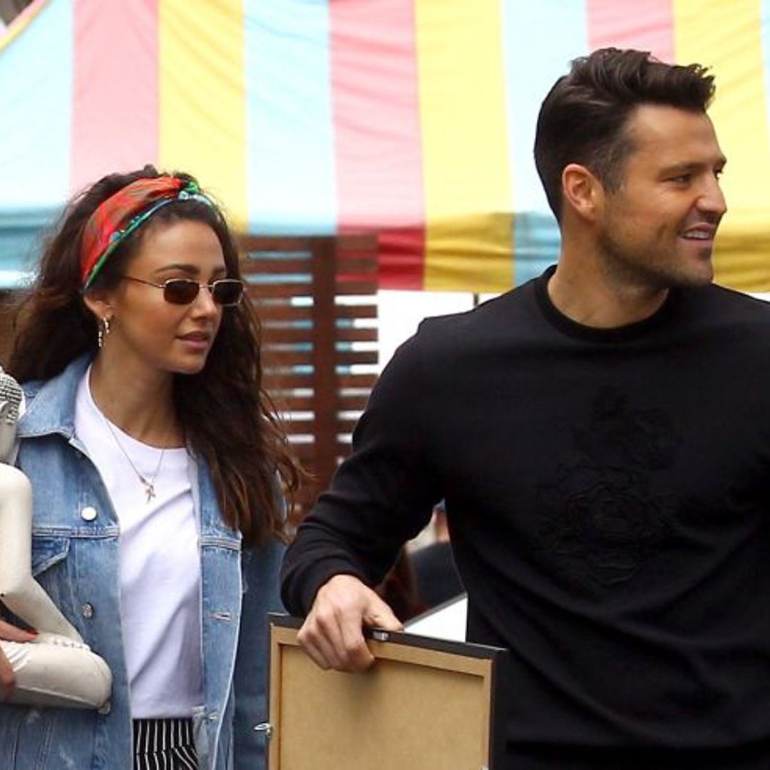 Michelle Keegan and Mark Wright go shopping for homeware in Los Angeles