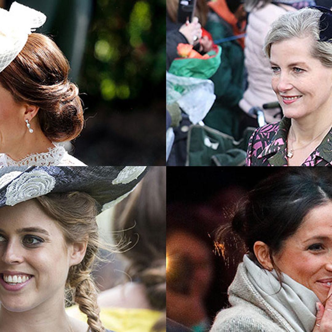 The royal up-do! See the photo gallery
