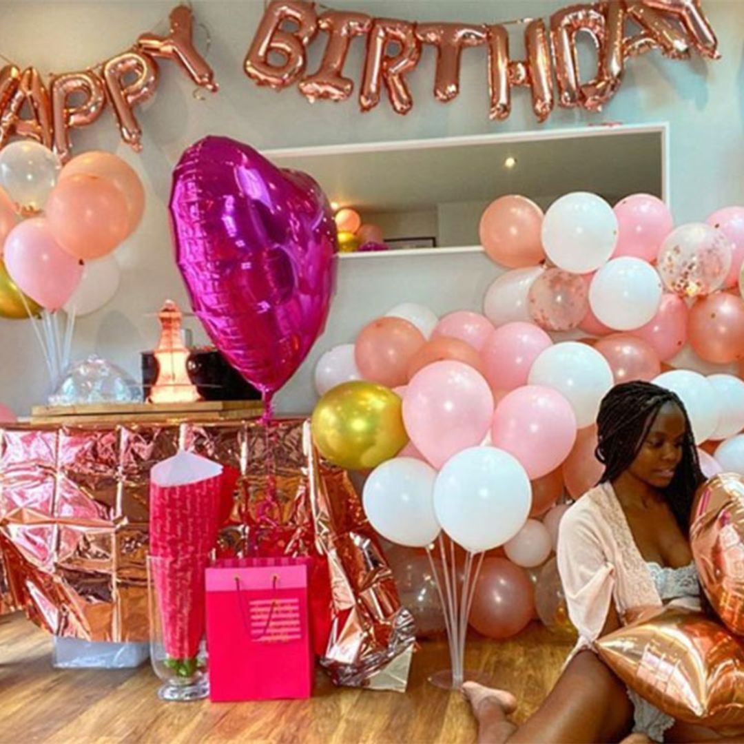 Oti Mabuse's 30th birthday cake and doughnut tower have to be seen to be believed