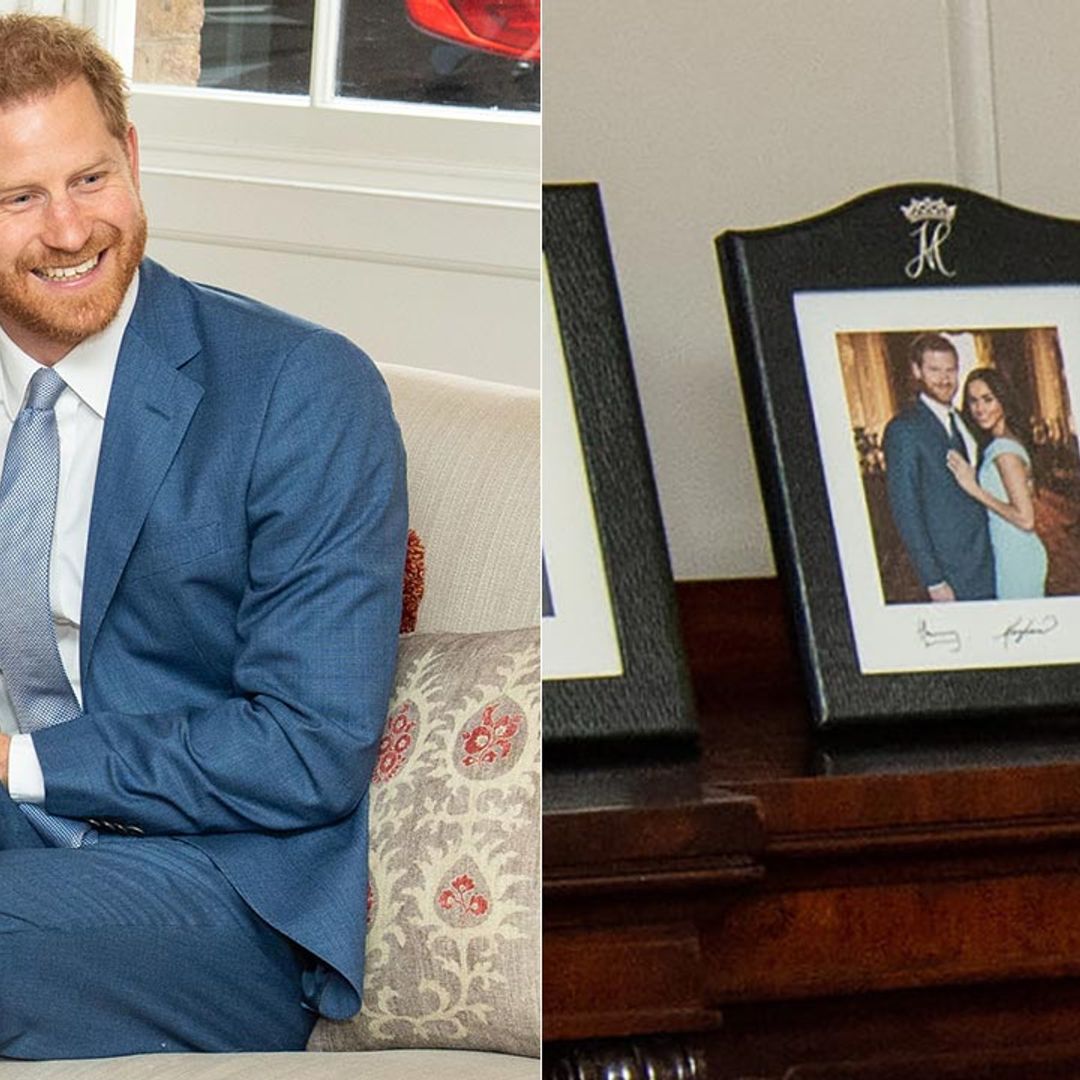 Prince Harry and Meghan's unreleased photo goes on display at their London home