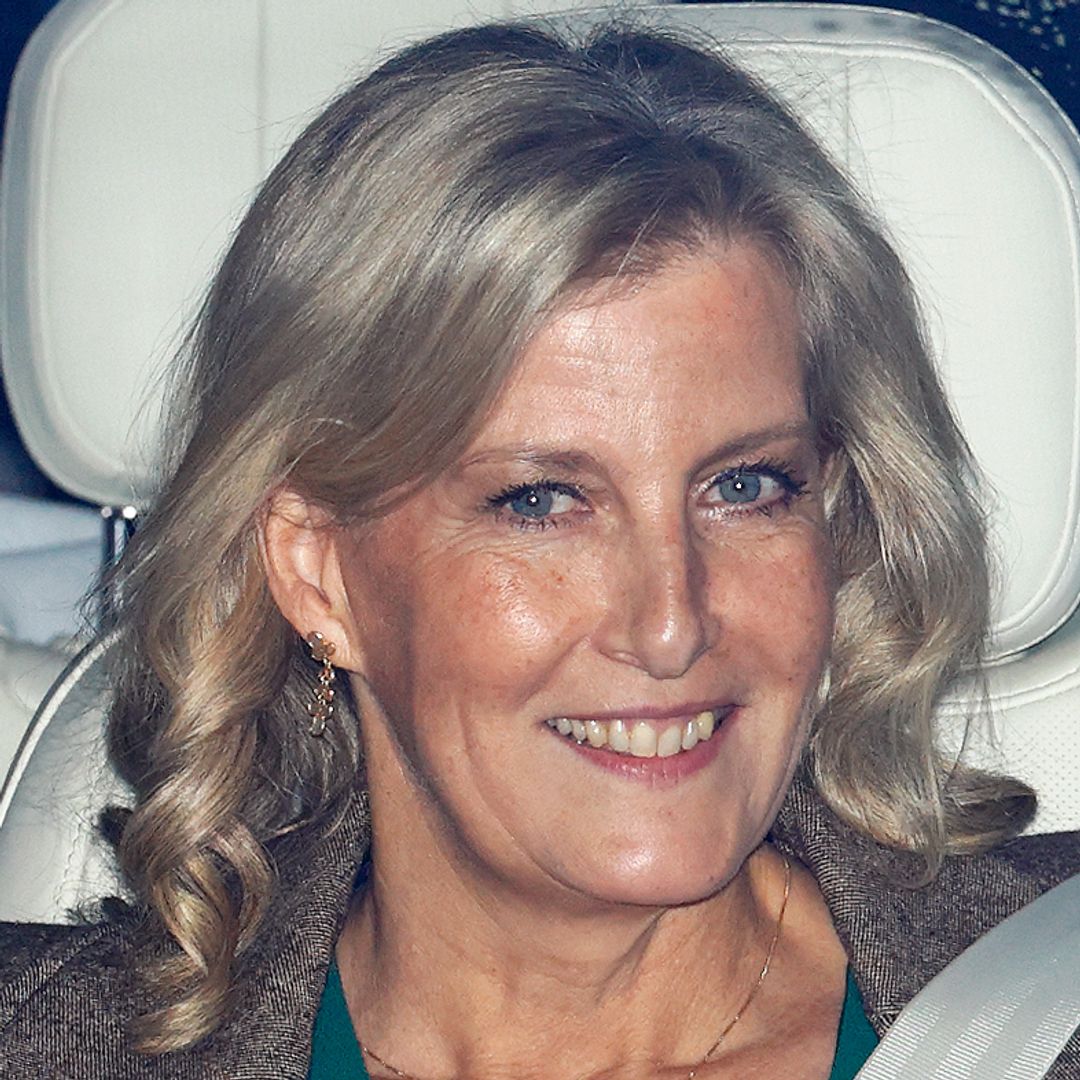 Duchess Sophie gets into festive spirit with Christmas tree dress