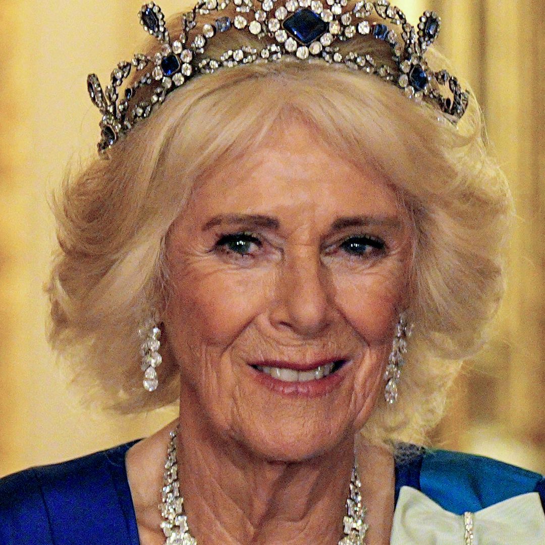 Queen Camilla is dripping in Queen Mother's diamonds - but one part is missing
