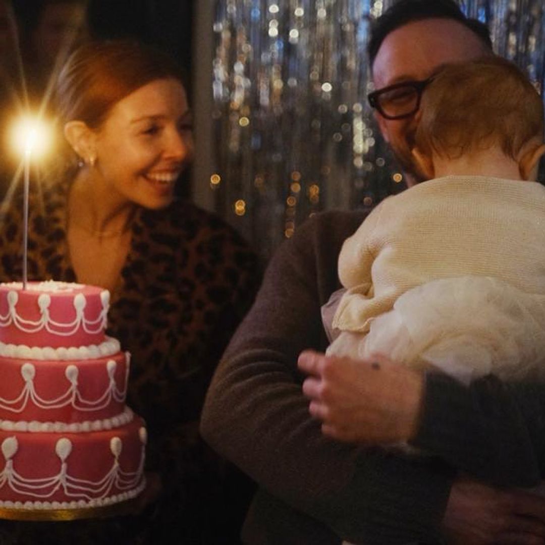 Stacey Dooley unveils baby Minnie's incredible first birthday cake