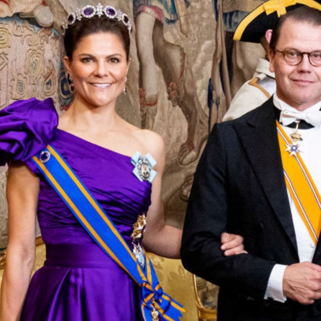 Crown Princess Victoria of Sweden wears affordable H&M gown to palace dinner